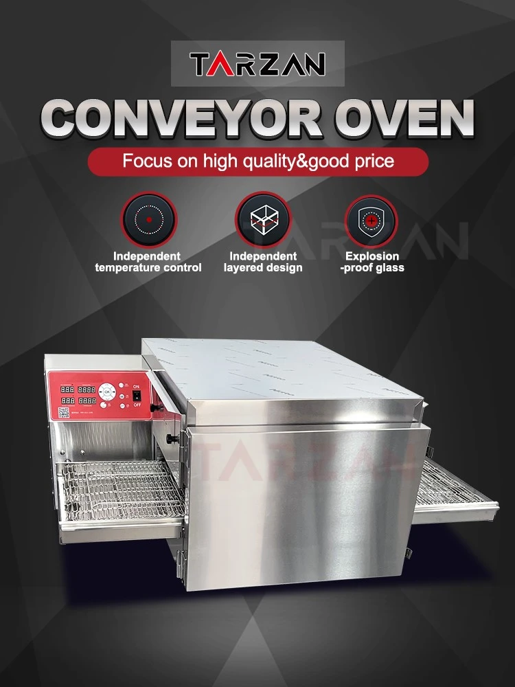 commercial electric conveyor pizza oven